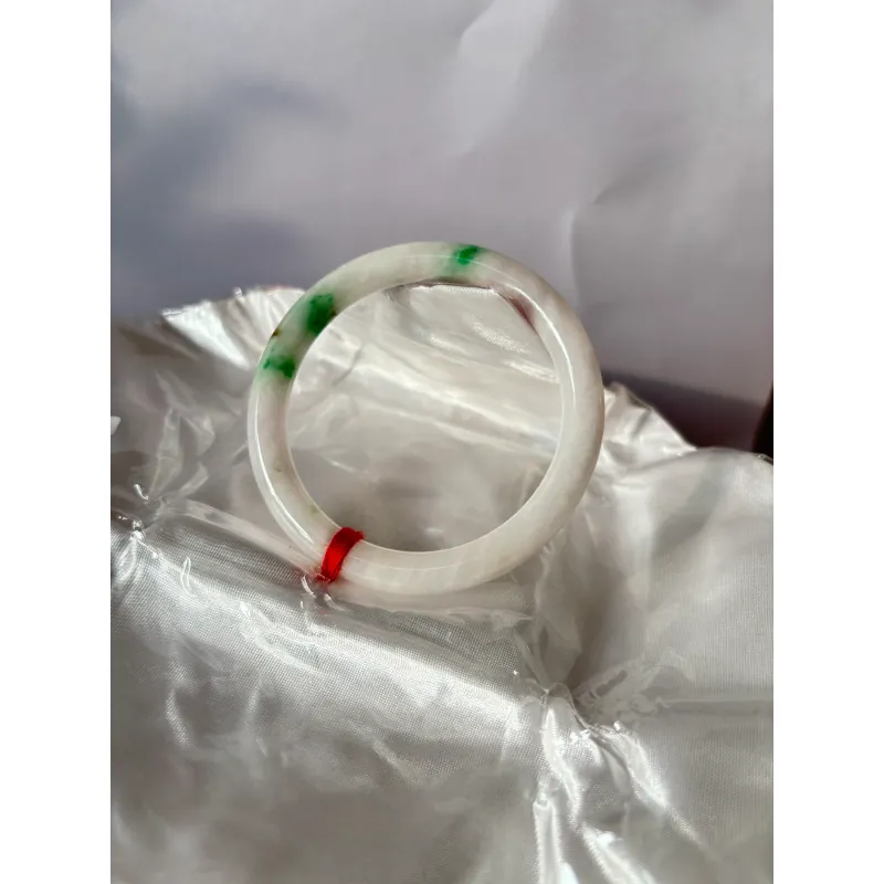 Vòng tay cẩm thạch type A bản đũa 797822