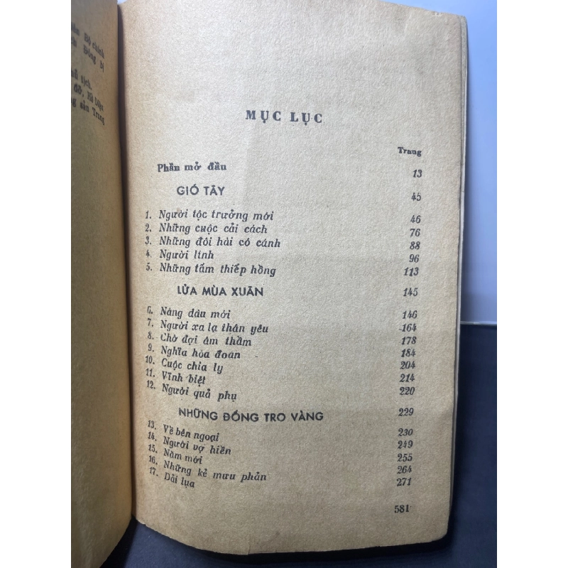 Xuân nguyệt 1989 mới 60% ố vàng rách góc bìa Bette Bao Lord HPB2207 VĂN HỌC 916168