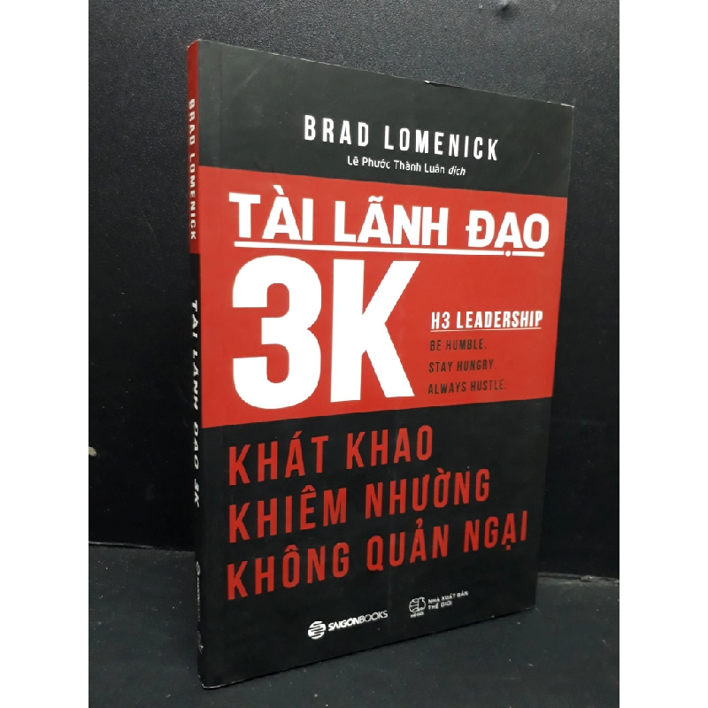 Tài lãnh đạo 3K mới 80% bẩn nhẹ 2018 HCM1410 Brad Lomenick QUẢN TRỊ 301357