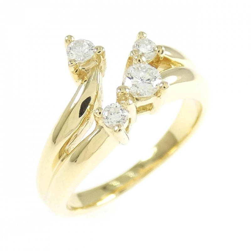 Nhẫn kim cương K18YG 0.25CT - Hàng hiệu Authentic 852551