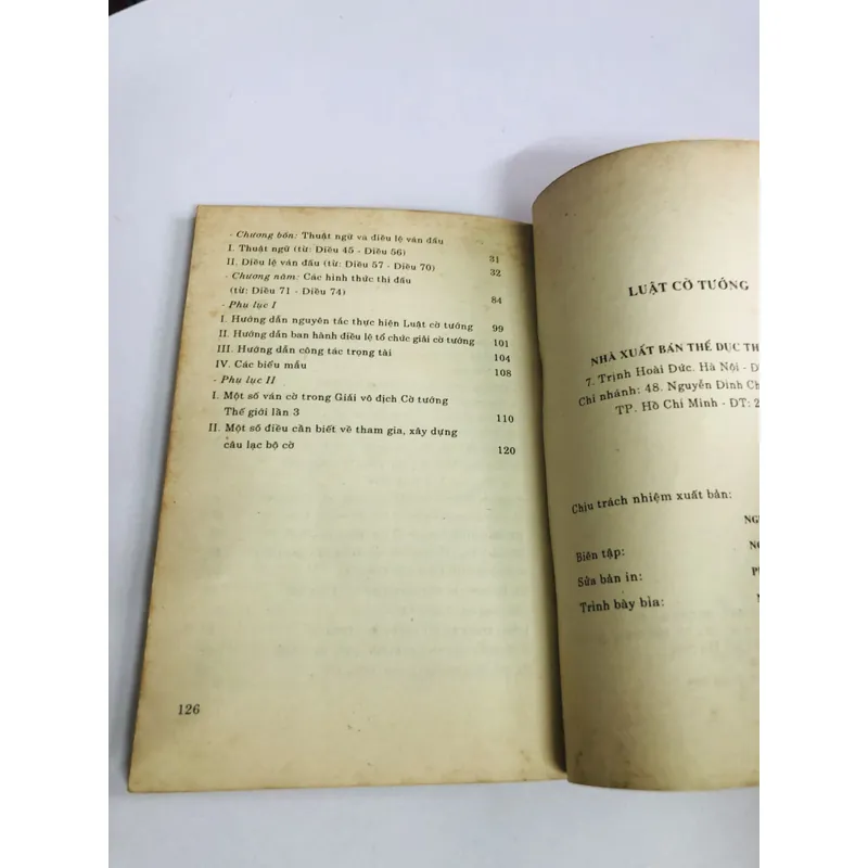 LUẬT CỜ TƯỚNG  703041