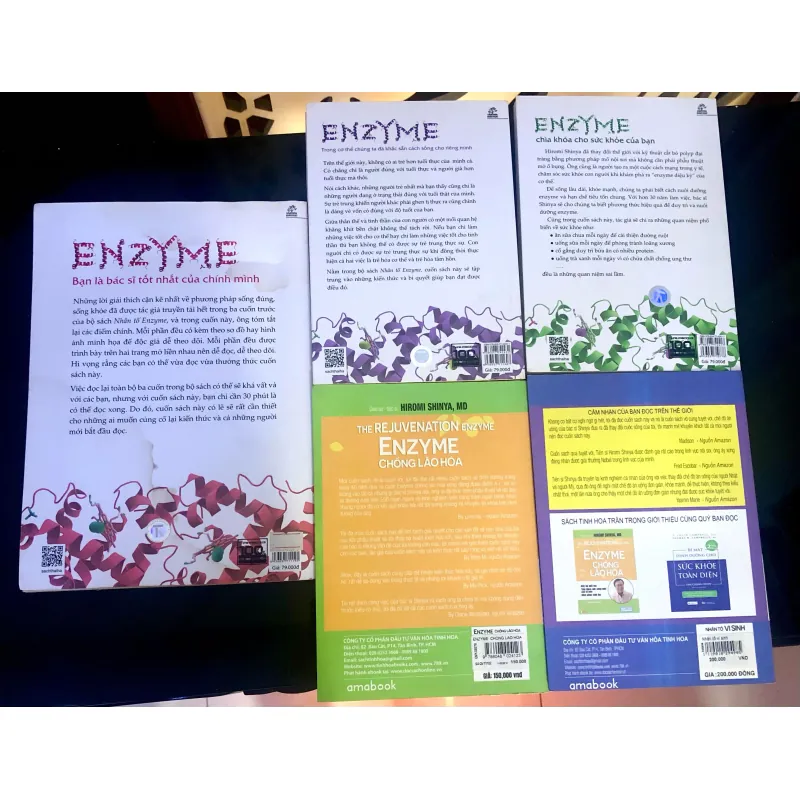Combo 5 sách về Enzyme của Hiromi Shinya 1010441