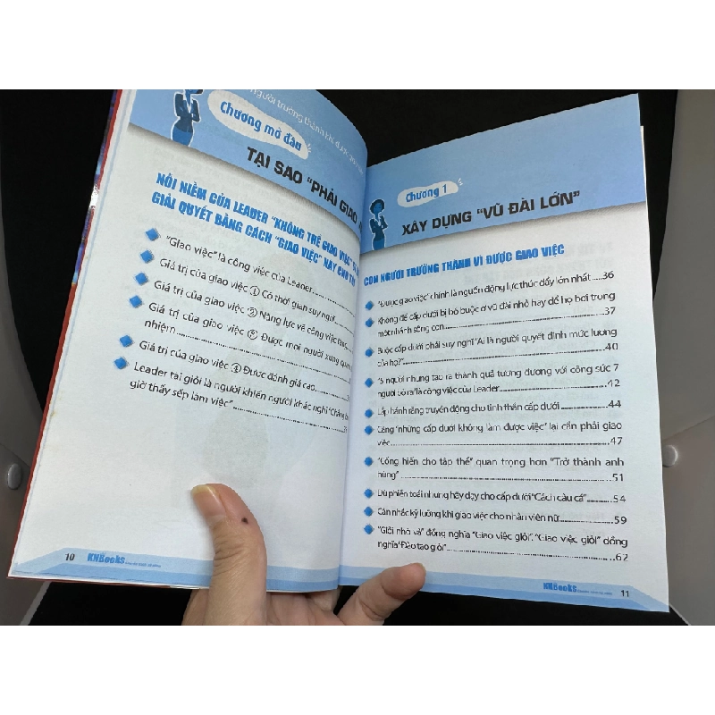 Cẩm nang đỏ của nhà lãnh đạo - Cách phân công công việc hiệu quả của người Nhật, 2018, mới 80% (ố nhẹ) SBM1101 347536