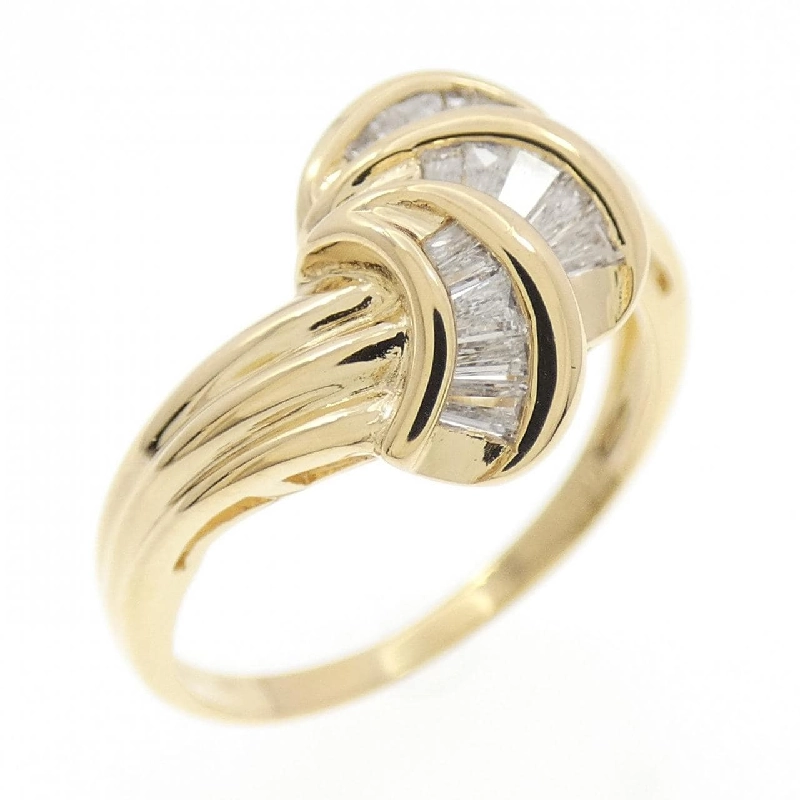 Nhẫn kim cương K18YG/K18WG 0.20CT - Hàng hiệu Authentic 848142