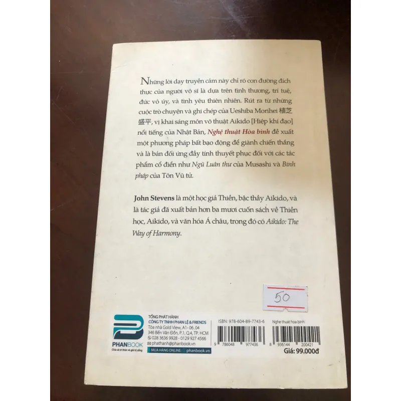 Nghệ thuật hoà bình - Những lời dạy của khai tổ Aikido 775952