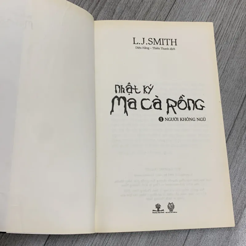 Nhật ký ma cà rồng, full bộ 4 tập- L J Smith. 2b2 907791