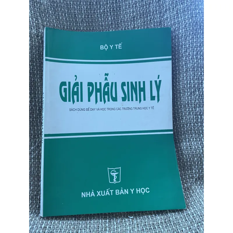 Giải phẫu sinh lý à sách y, khổ lớn; 314 trang  1025091