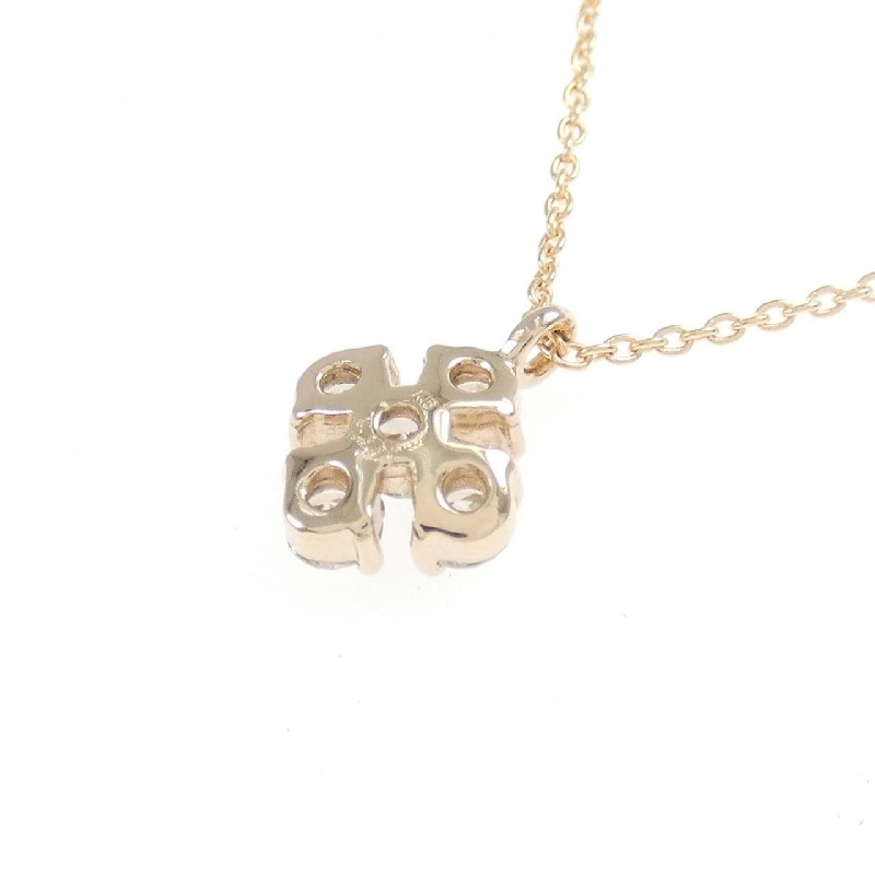 K18PG Dây chuyền kim cương 0.332CT - Hàng hiệu Chính hãng 861303