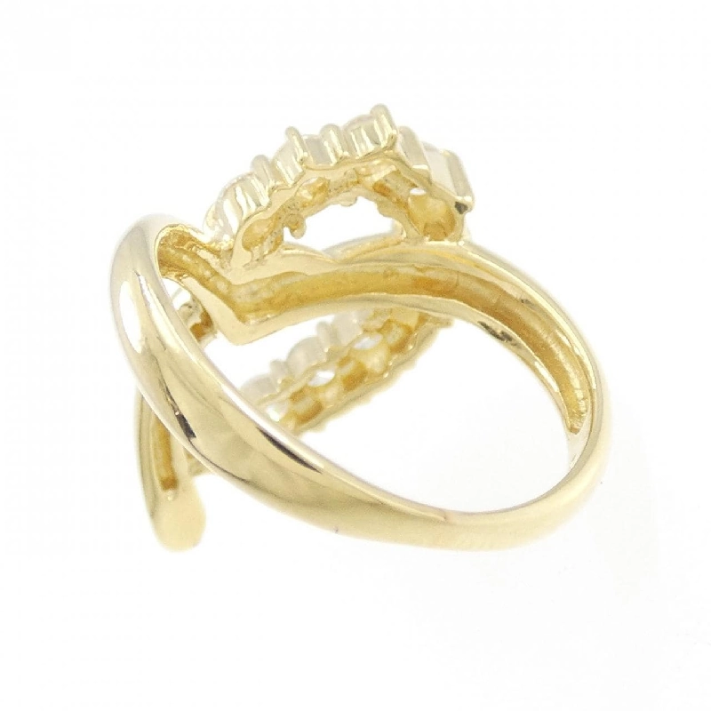 Nhẫn kim cương K18YG 0.740CT 671777