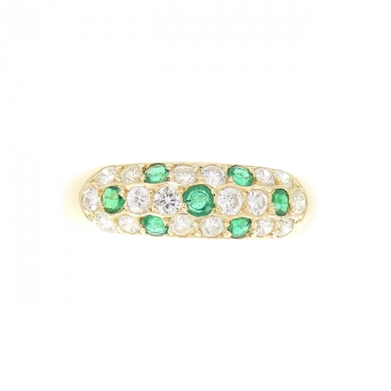 Nhẫn ngọc lục bảo 750YG 0.25CT 669548