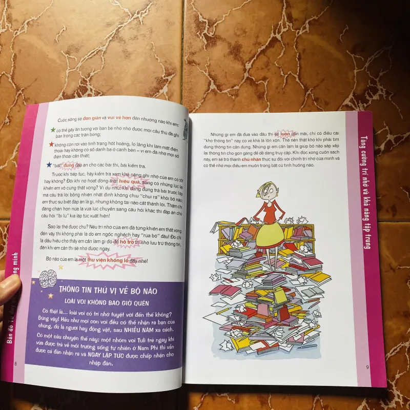Mindmap for kid- tăng cường trí nhớ và khả năng tập trung- Tony Buzan 960556
