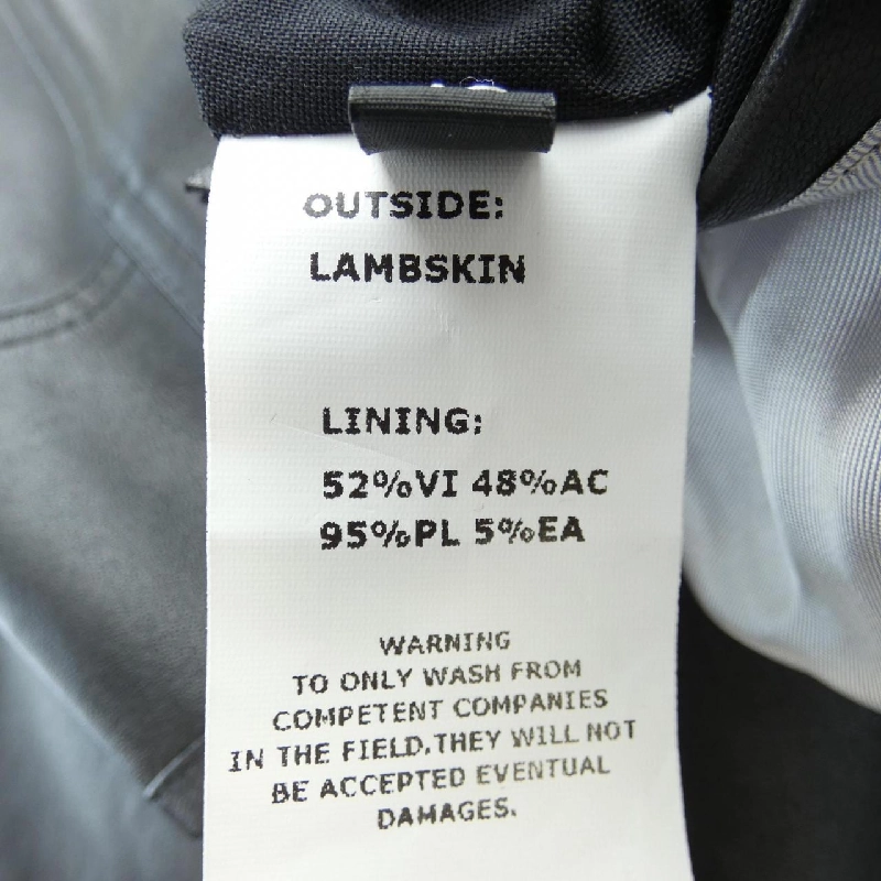 Áo khoác da biker EMMETI GABRIELE - Hàng hiệu Authentic 901417