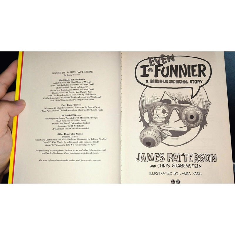 James Patterson - I even Funnier (Bìa cứng) 473031