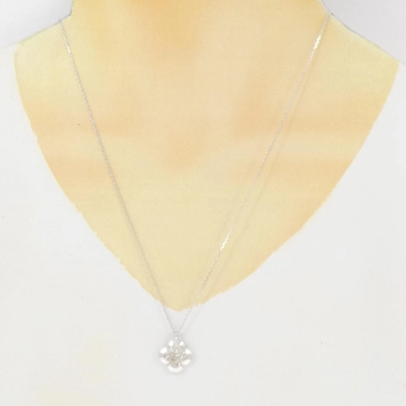 K18WG Dây chuyền kim cương 0.40CT - Hàng hiệu Chính hãng 847651