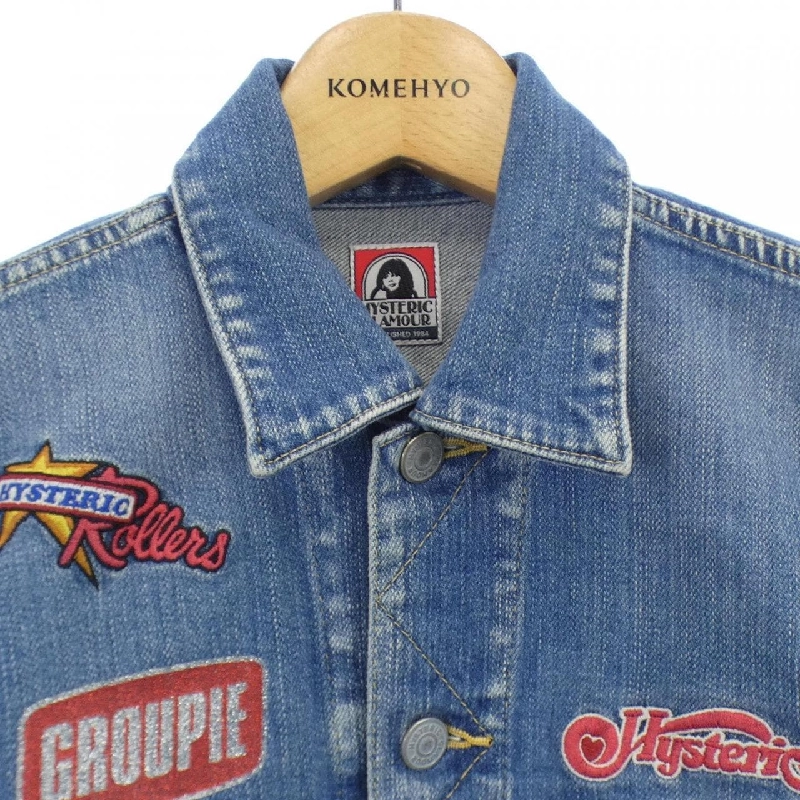 HYSTERIC GLAMOUR Áo khoác denim 634739