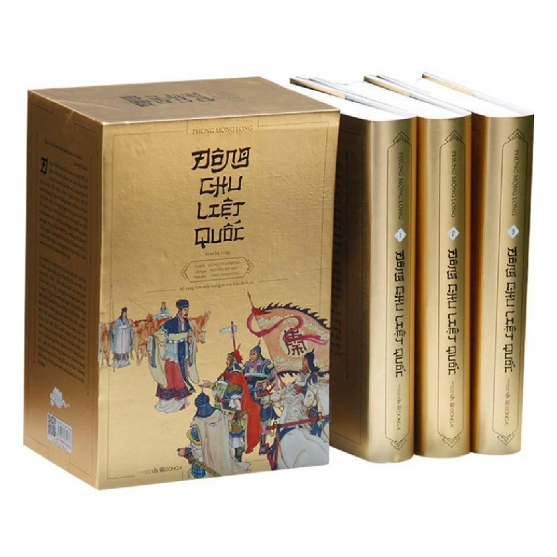 Bộ Hộp: Đông Chu Liệt Quốc (Bìa Cứng) (Bộ 3 Tập) - Phùng Mộng Long ASB.PO Oreka Blogmeo 230225 515401