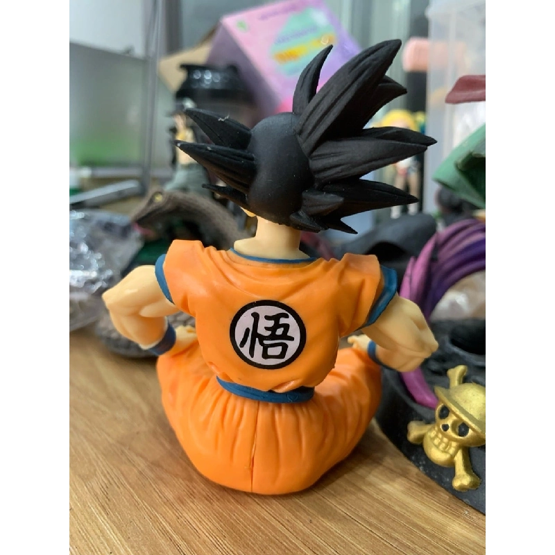 [ Sẵn ] Mô hình Son Goku ngồi võ phục cam Dragon ball Action Figure 763689