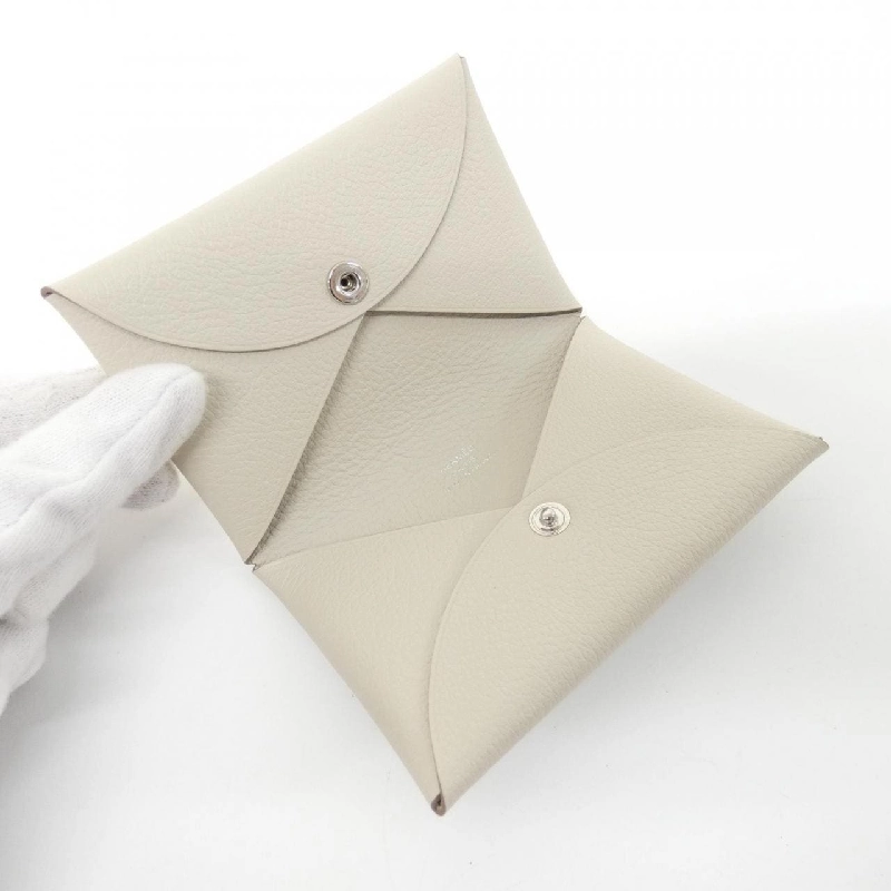 【Sản phẩm chưa sử dụng】Thẻ đựng thẻ Hermes Calvi 064954CK 624160