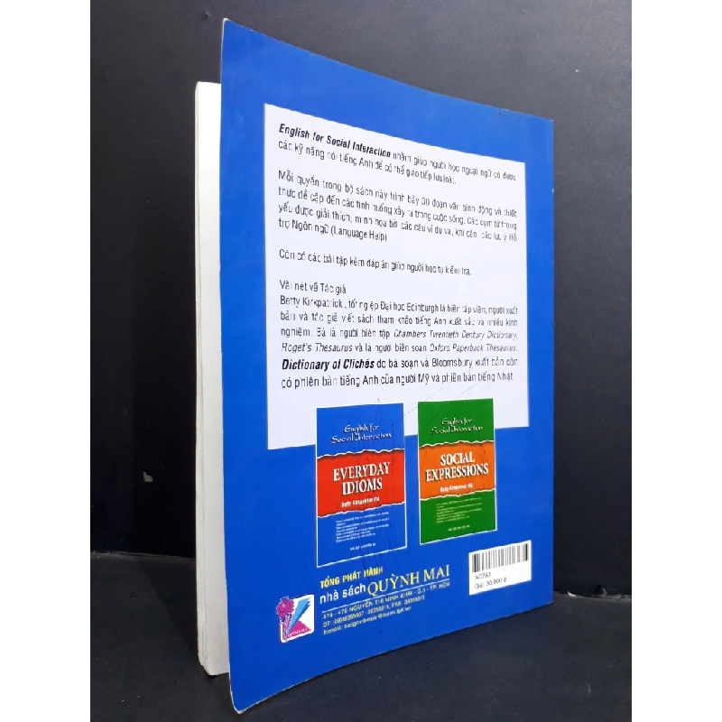 Everyday idioms mới 80% ố gấp bìa có viết lên bìa 2009 HCM2811 HỌC NGOẠI NGỮ 354658