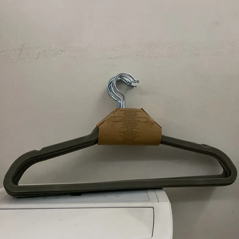 Bộ 10 móc áo bọc nhung JYSK 927229