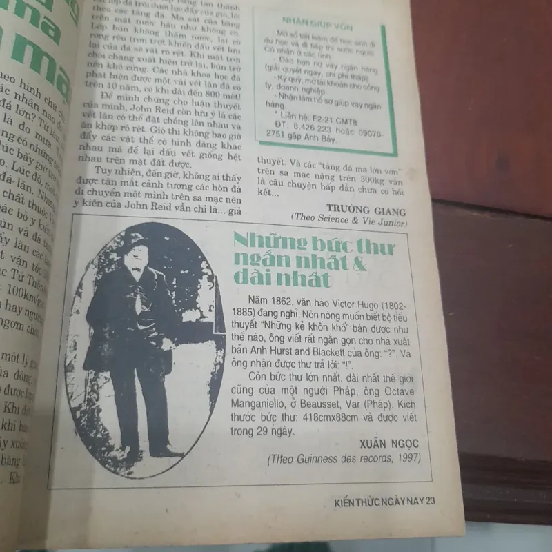 KIẾN THỨC NGÀY NAY số 261 ngày 20-10-1997 613536