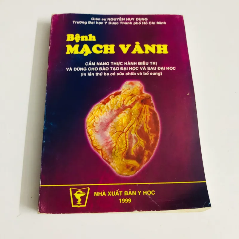 BỆNH MẠCH VÀNH  - 354 trang, nxb: 1999  564074