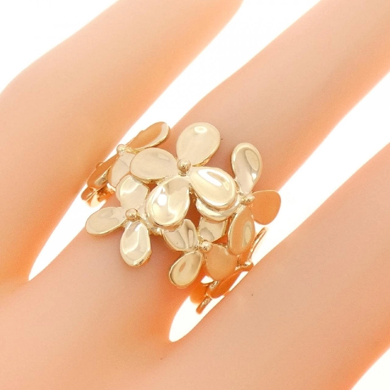 Nhẫn hoa K18YG - Hàng hiệu Authentic 850495