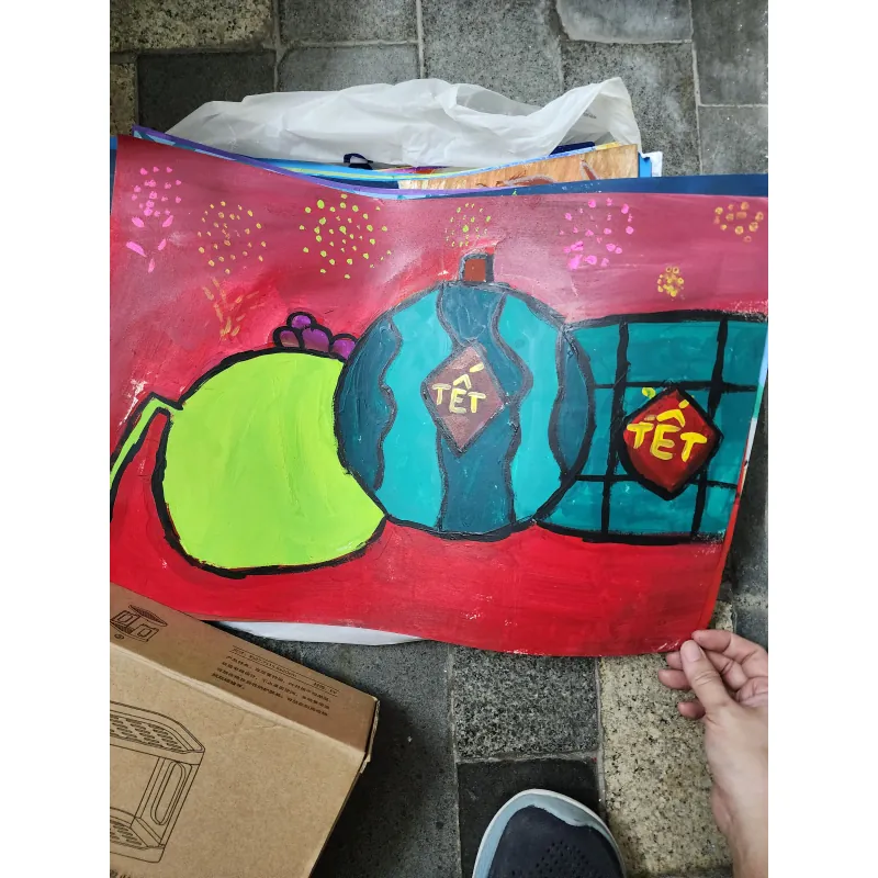 Combo 25 bức tranh vẽ acrylic về phong cảnh 799924