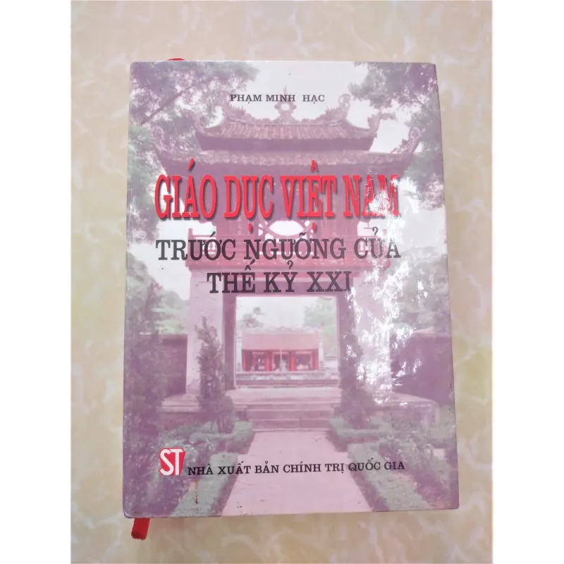 Sách: Giáo dục Việt Nam trước ngưỡng cửa TK XXI -  Tác giả: Phạm Minh Hạc 711674