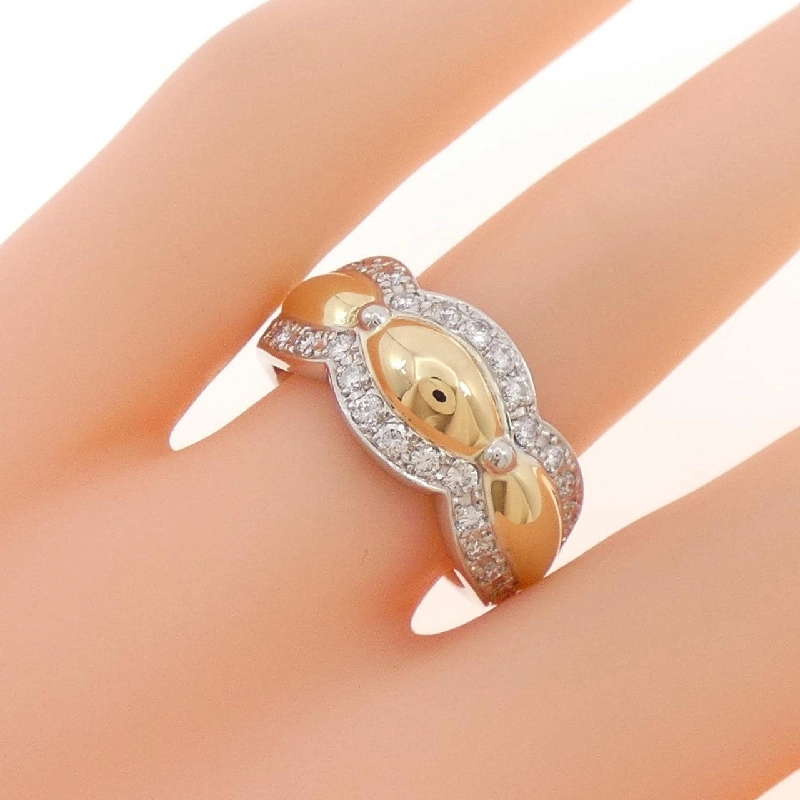 Nhẫn kim cương PT900/K18YG 0.53CT - Hàng hiệu Chính hãng 850195