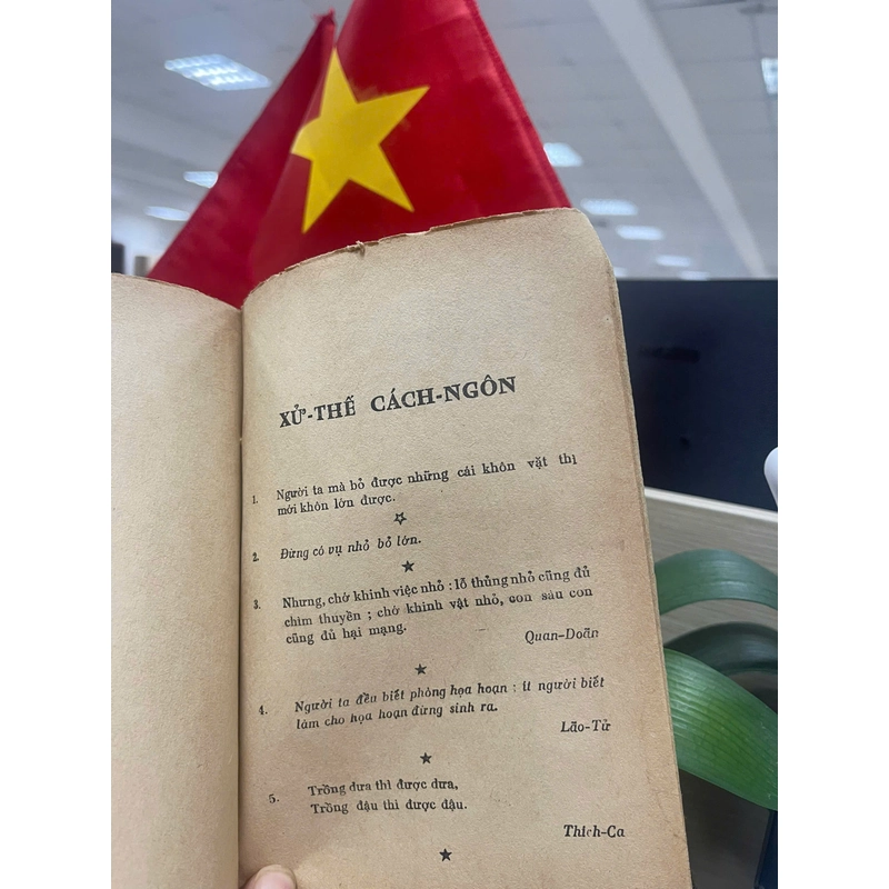Sách hiếm/cổ - Thuật xử thế của người xưa - Xuất bản năm 1989 544795