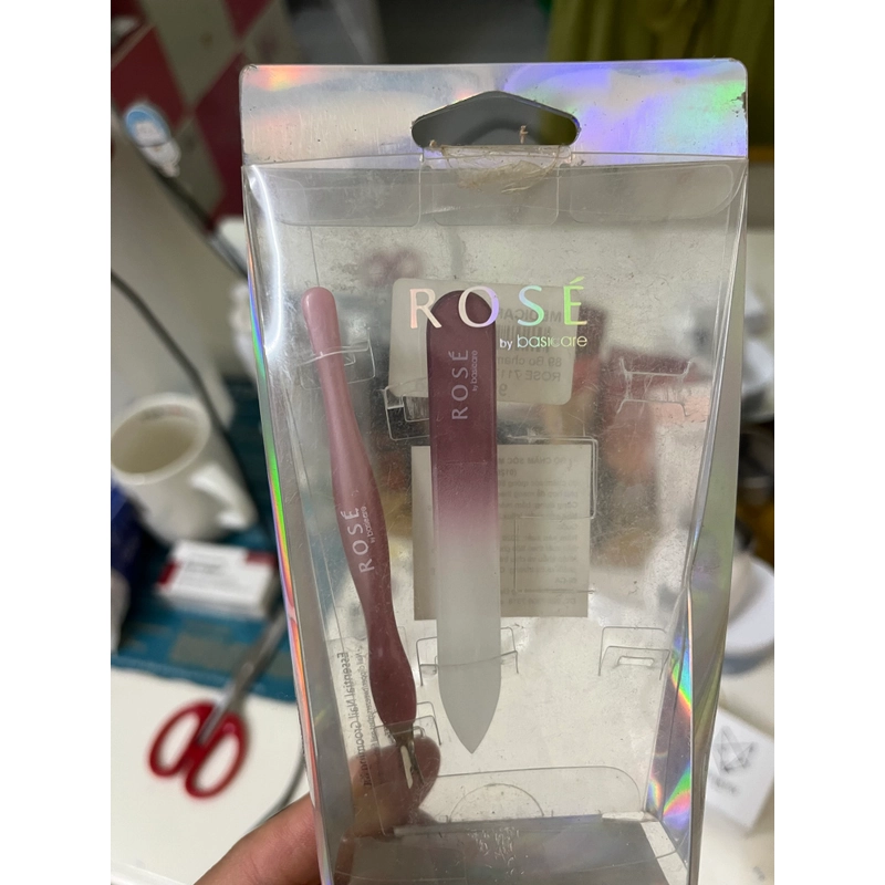 Bộ chăm sóc móng và bông tai new chưa dùng pass rẻ 550574
