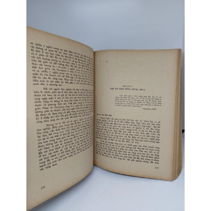 Cơ sở sinh thái học của kinh doanh rừng mưa mới 70% ố vàng 1976 HCM.ANTQ1409 912305