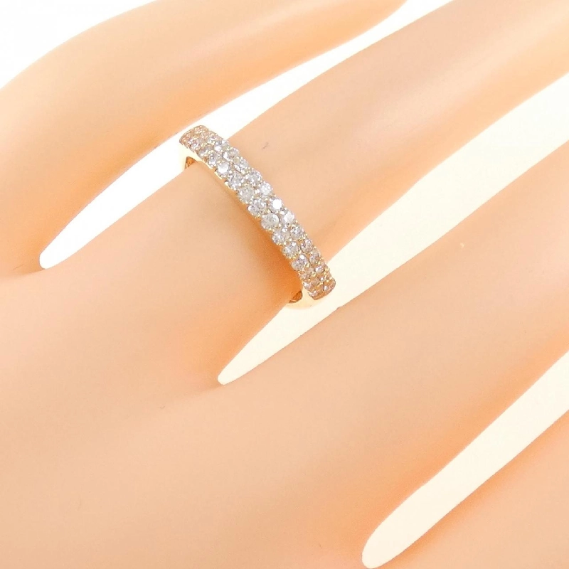 Nhẫn kim cương K18YG 0.40CT 673433