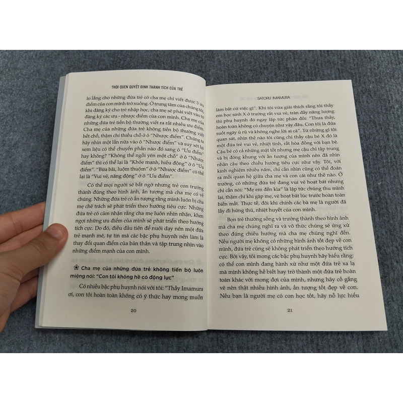 THÓI QUEN QUYẾT ĐỊNH THÀNH TÍCH CỦA TRẺ 545814