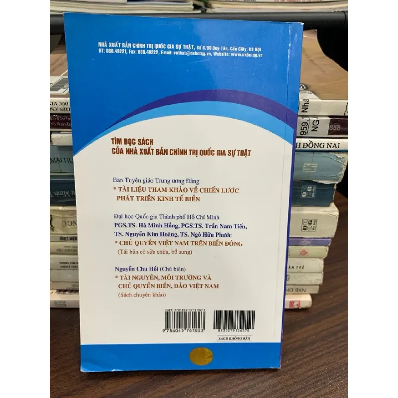 Biển, đảo Việt Nam – Những thông tin cơ bản (Tập 1) – Đinh Đắc Minh 589448