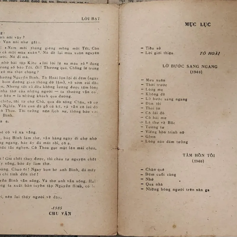 Tuyển tập Nguyễn Bính - Giới thiệu: Tô Hoài; Lời bạt: Chu Văn 707839