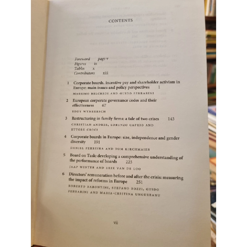 Boards and Shareholders in European Listed Companies : Fact, Context and Post-crisis Reforms - Massimo Belcredi & Guido Ferrarini 325972