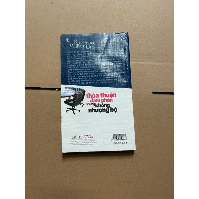 Thoả thuận đàm phán nhưng không nhượng bộ 607503