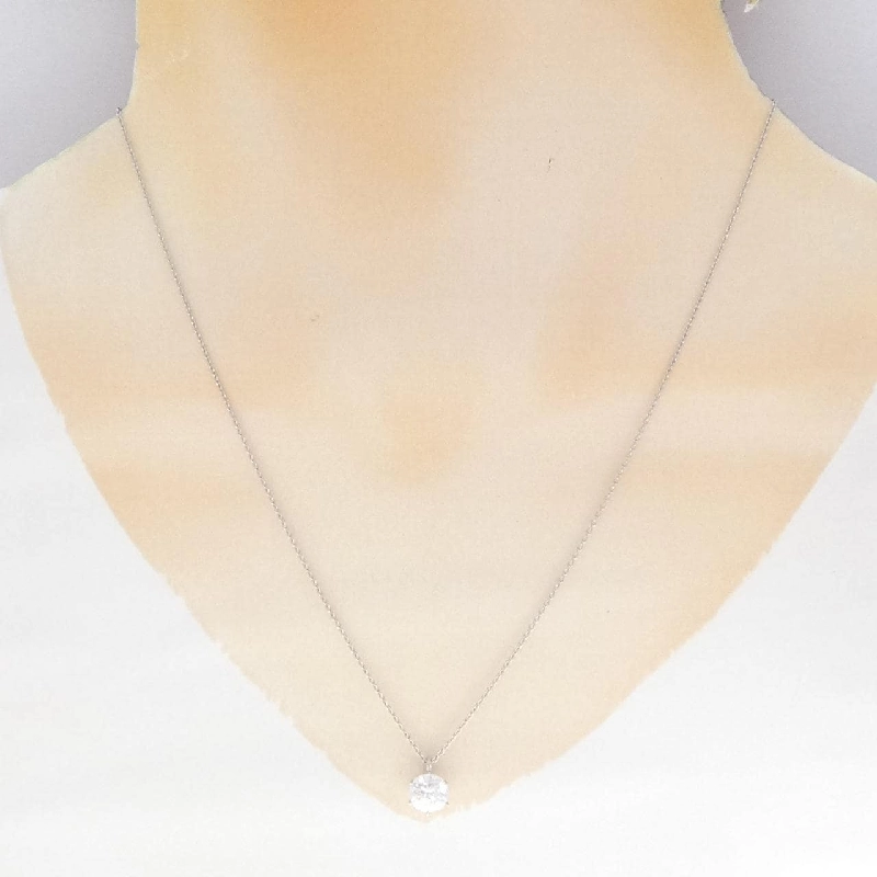 Dây chuyền kim cương Solitaire PT900/PT850 1.150CT F VS1 Tốt - Hàng hiệu Chính hãng 874531