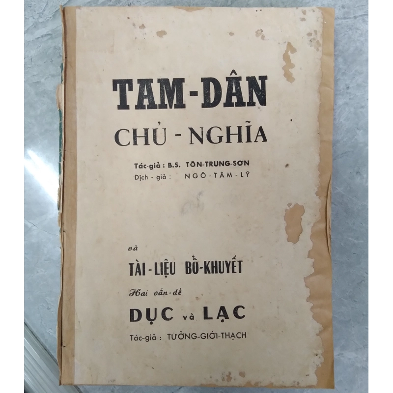 TAM DÂN CHỦ NGHĨA - Tôn Trung Sơn 215557