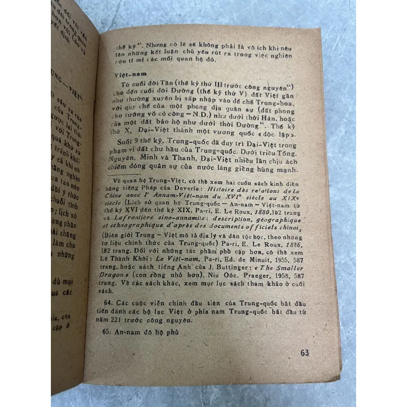 TRUNG QUỐC VÀ VIỆC GIẢI QUYẾT CUỘC CHIẾN TRANH ĐÔNG DƯƠNG LẦN THỨ I - PHRĂNG XOA GIOAY Ô 785141