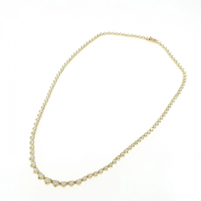 K18YG Dây chuyền kim cương hình trái tim 5.00CT - Hàng hiệu Authentic 859295