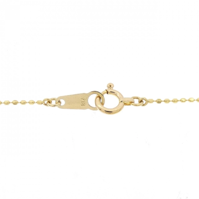 K18YG Nhẫn ngựa kim cương dây chuyền 0.20CT - Hàng hiệu Chính hãng 860779