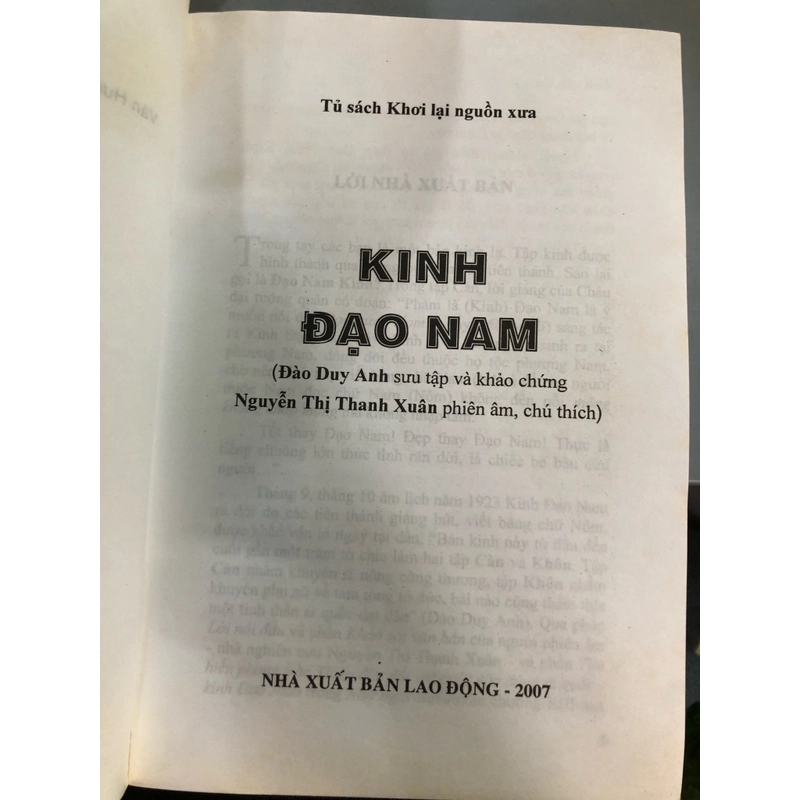 KINH ĐẠO NAM -Nguyễn Thị Thanh Xuân 463526