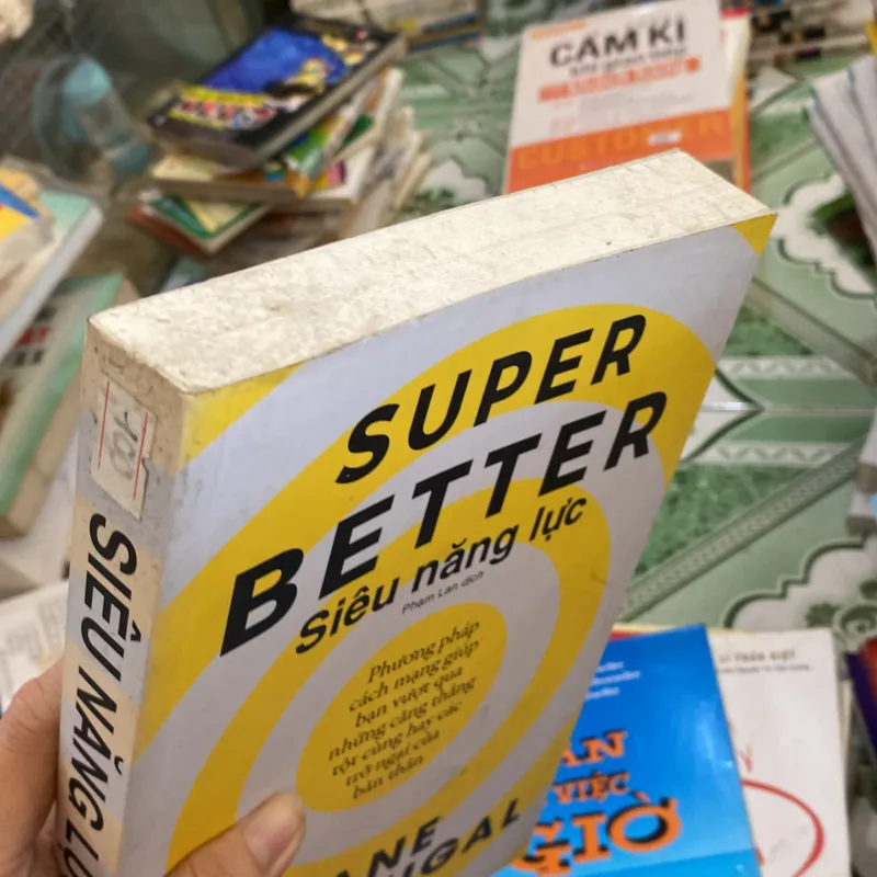 Siêu năng lực" (tên gốc: SuperBetter) của tác giả Jane McGonigal 800491