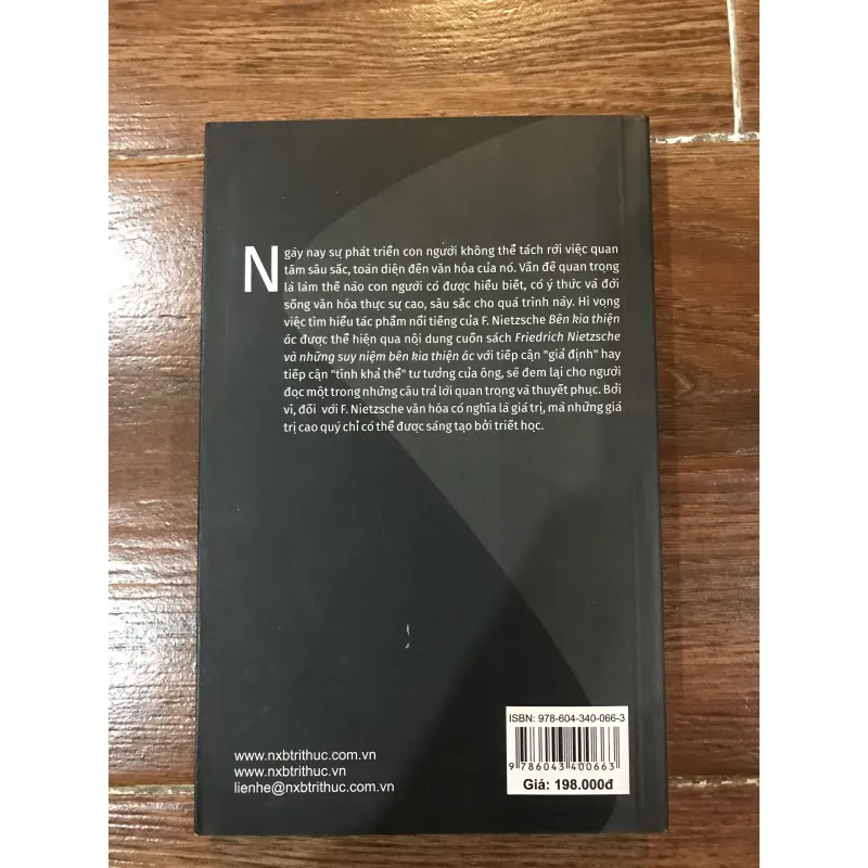 Friedrich Nietzsche và những suy niệm bên kia thiện ác - Phạm Văn Chung (7) 762089