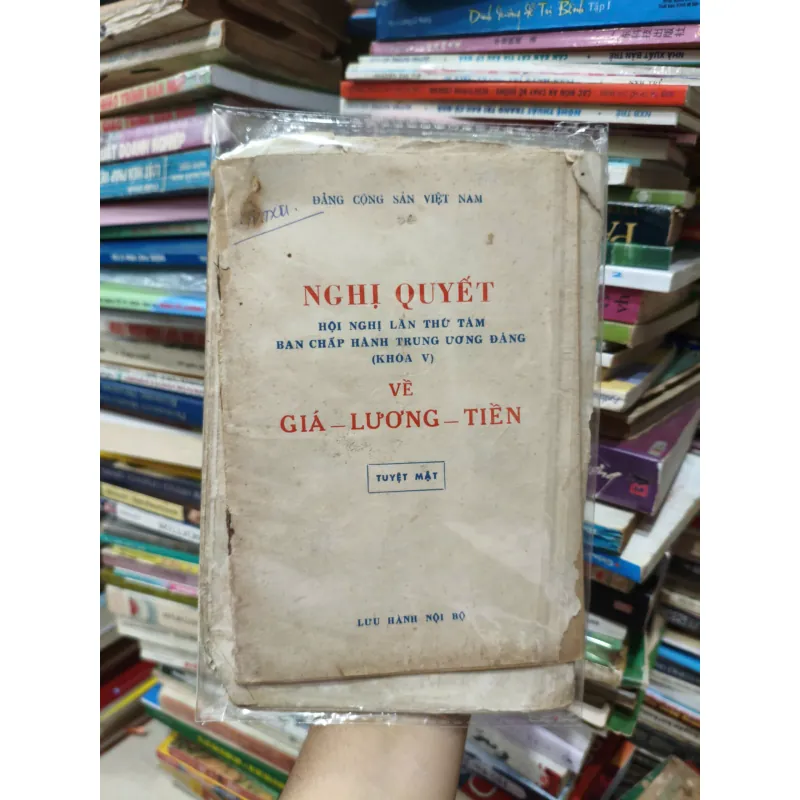 Nghị Quyết Hội Nghị Lần Thứ 8 Ban Châp Hành Trung Ương Đảng Về Giá - Lương - Tiền  - 558307