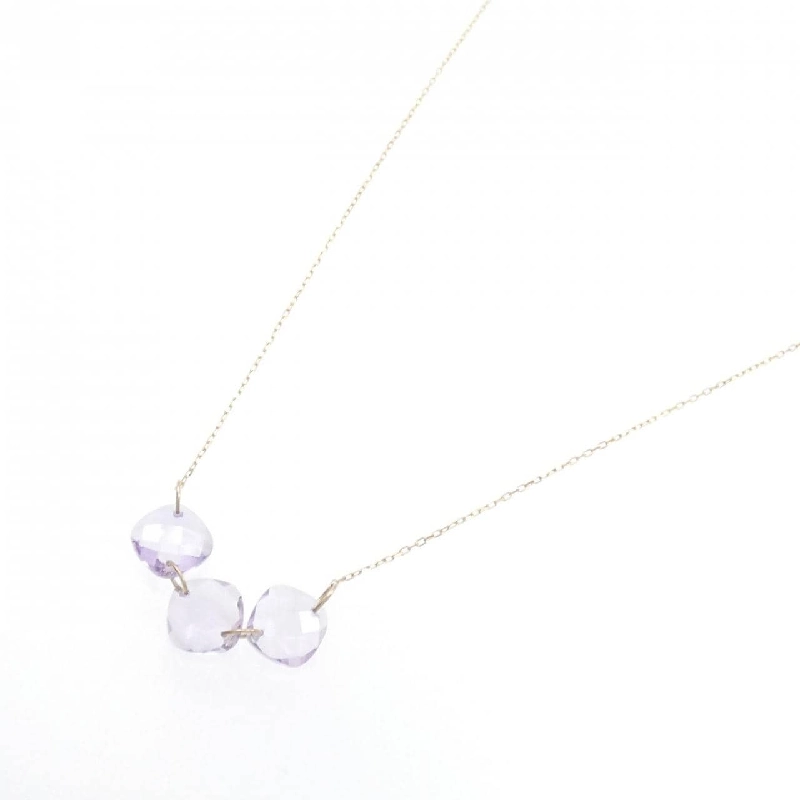 K10YG Amethyst Necklace - Hàng hiệu Authentic 861043