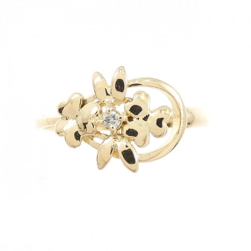 Nhẫn kim cương K18YG 668145